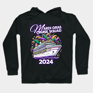 Mardi Gras Cruise Squad New Orleans Family Matching Trip Hoodie